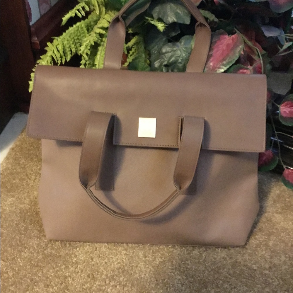 Vegan Leather Tote Purse NWOT
